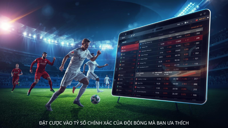 Đặt cược vào tỷ số